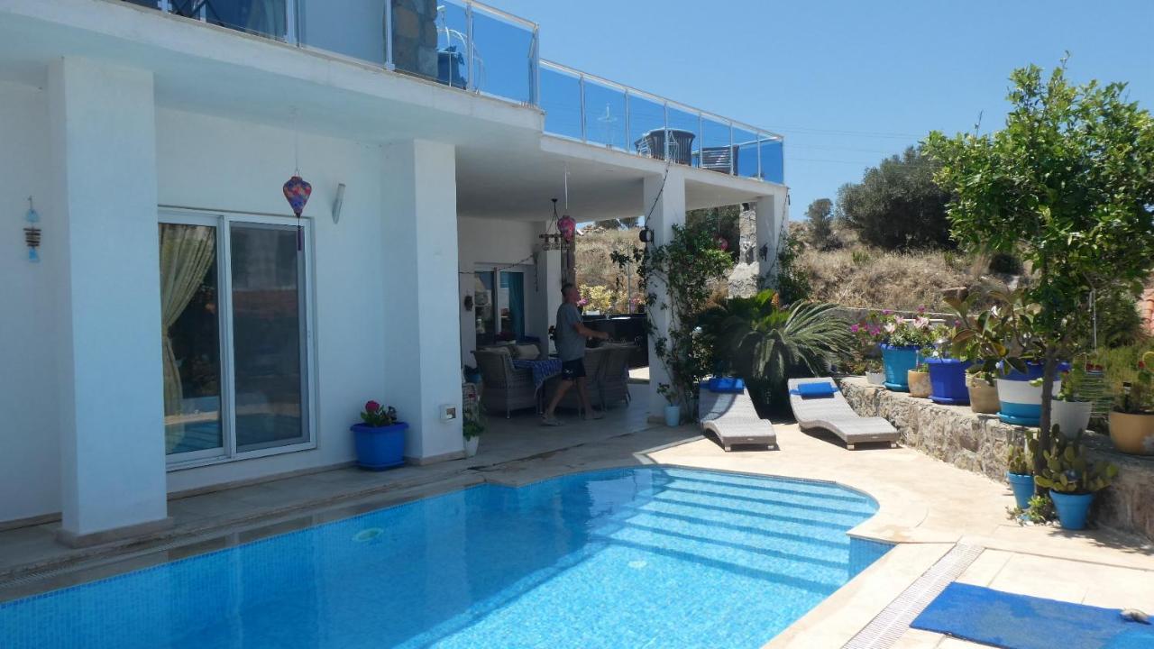 Villa Priene - Gumusluk Private Pool Exterior foto